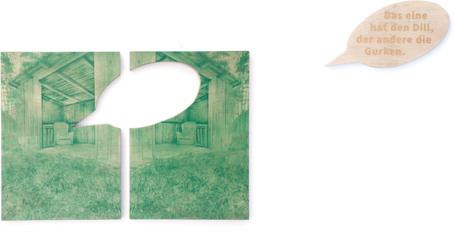 Das eine hat den Dill